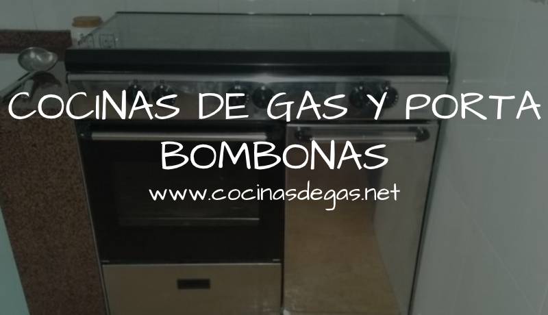 Sauber  Cocina de gas SCI5GB 5 zonas coccion con portabombonas inox